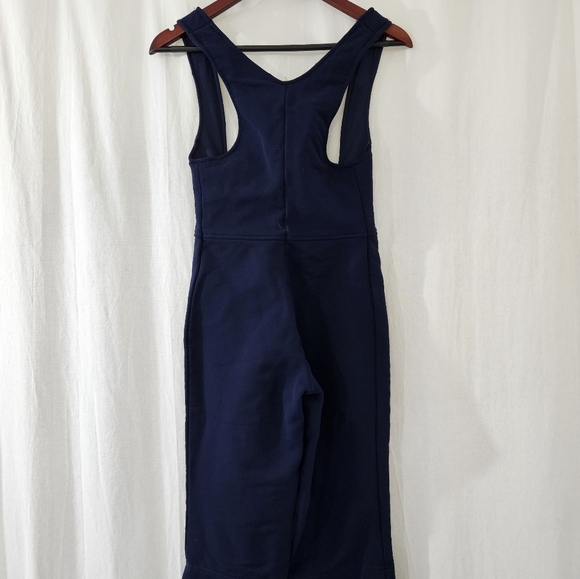 Vintage Fera Wool Blend Bib Ski/Snow Pants/Jumpsuit in Navy Blue Women’s Size 6R - Picture 3 of 10
